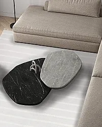 Tapis en coton - Helle (gris)