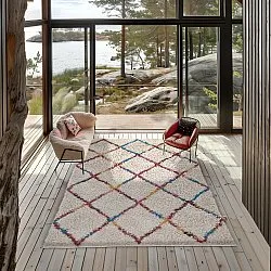 Tapis à poils longs - Maeron Natural Cotton Shaggy (multi)