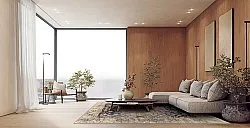 Tapis Wilton - Bouhjar (beige/multicolore)