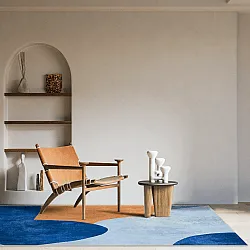 Tapis Wilton - Lazio (bleu)