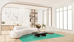 Tapis en laine - Hamilton (Biscay Green)