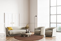 Tapis rond - Hamilton (Deep Taupe)