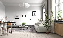 Tapis Wilton - Zaria (gris foncé/argenté)