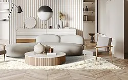 Tapis en laine - Jolie (blanc cassé)