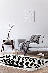 Tapis Wilton - Betty (beige/noir)