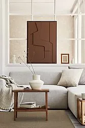 Tapis en laine - Hamilton (marron)