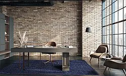 Tapis moelleux - Zoe (bleu foncé)