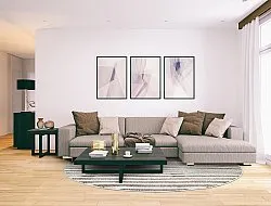 Tapis rond - Intérieur/Extérieur Baldwin (crème/beige)