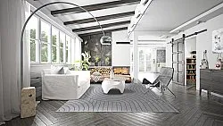 Tapis d’intérieur et d’extérieur - Maynard (noir)