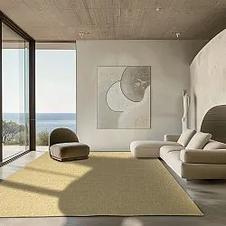 Tapis d’intérieur et d’extérieur - Thurman (jaune)