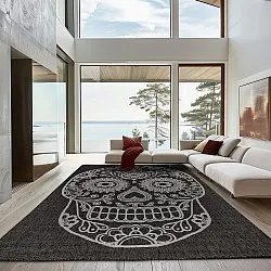 Tapis d’intérieur et d’extérieur - Raylan (noir)