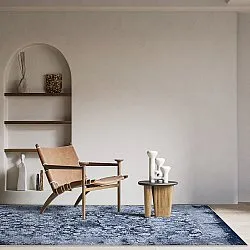 Tapis Wilton - Amaya (bleu)