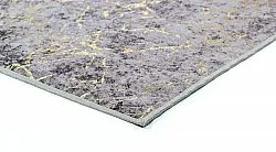 Tapis Wilton - Zaria (gris foncé/doré)