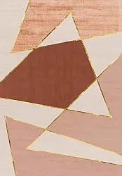 Tapis Wilton - Jade (beige/rose)