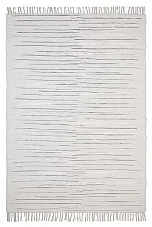 Tapis patchwork - Jess (blanc)