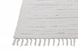 Tapis patchwork - Jess (blanc)