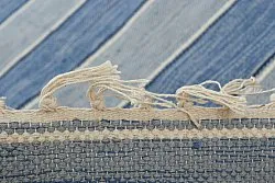 Tapis patchwork - Julia (bleu)