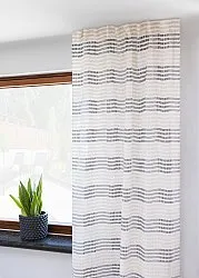 Rideaux - Rideau en lin Julie (blanc/beige)