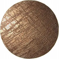 Tapis rond - Junes (doré)