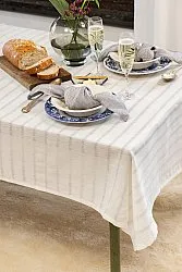 Nappe en lin Juni (blanc cassé)