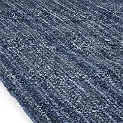 Tapis en jute - Amasia (bleu)