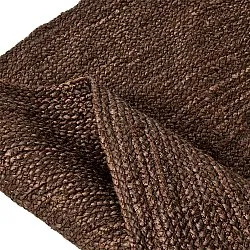 Tapis rond en jute - Amasia (marron)