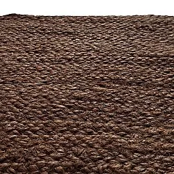 Tapis rond en jute - Amasia (marron)