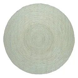 Tapis rond en jute - Amasia (gris)