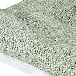 Tapis rond en jute - Amasia (gris)