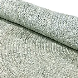 Tapis rond en jute - Amasia (gris)