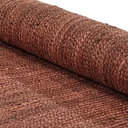 Tapis en jute - Amasia (châtaigne)