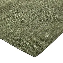 Tapis en jute - Amasia (vert militaire)