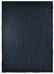 Tapis en jute - Amasia (bleu foncé)