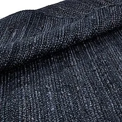 Tapis en jute - Amasia (bleu foncé)