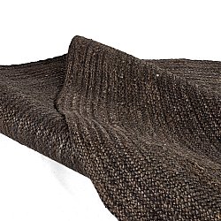 Tapis rond en jute - Amasia (taupe foncé)