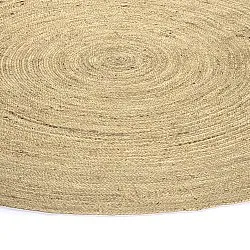 Tapis rond en jute - Amasia (naturel)
