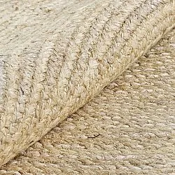 Tapis rond en jute - Amasia (naturel)