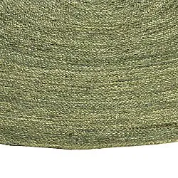 Tapis rond en jute - Amasia (olive)