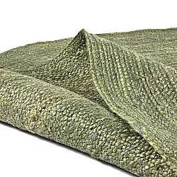 Tapis rond en jute - Amasia (olive)