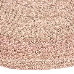 Tapis rond en jute - Amasia (tan)