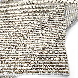 Tapis chanvre - Bally Jute/wool Bubble (nature/blanc)