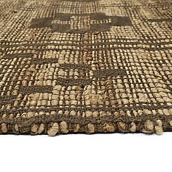 Tapis chanvre - Daria (brun)