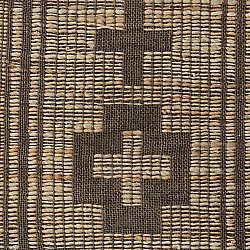 Tapis chanvre - Daria (brun)