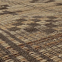 Tapis chanvre - Daria (brun)