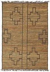 Tapis en jute - Kavita (marron)