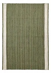 Tapis chanvre - Senaki (vert militaire/blanc)