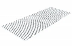 Tapis en plastique - Kensington (gris/blanc)