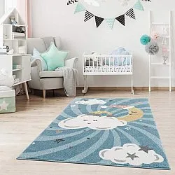 Tapis pour enfants - Night Clouds (multicolore)