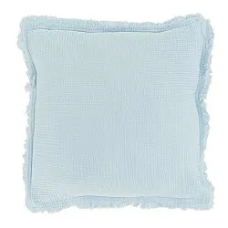 Housse de coussin - Dorena (bleu clair)