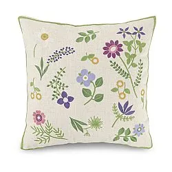 Housse de coussin - Housse de coussin brodée Esbo (multicolore)